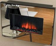 Электрокамин Flamerite Corello mirror black/silver