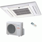 Кассетный кондиционер Fujitsu AUYA45LC/panel/AOYD45L (3-х фазные)