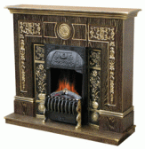 Электрокамин Real-flame Monterey венге, вишня (очаг Min 20)