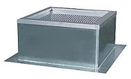 Крышный короб Systemair FDV/F 400 flat roof sock DVV