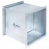 Воздушный клапан для прямоугольных воздуховодов Zilon ZSSK-R 300х300