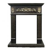 Портал Dimplex Marseille (под очаг Viotta) темный орех с золотой патиной