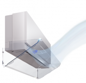 Экран-отражатель для кондиционера настенного типа Airscreen NRM 750-P