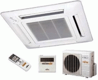 Кассетный кондиционер Fujitsu AUYF12L/panel/AOYA12L