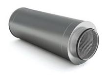 Круглый шумоглушитель Korf SGK 100/9