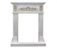 Портал Dimplex Marseille (под очаг Viotta) белый дуб с золотой патиной