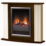 Vianna Deluxe является уникальным каминокомплектом, выполненным с имитацией фактуры дерева, который станет замечательным дополнением интерьера благодаря эксклюзивному стилю исполнения. В каминокомплект входит портал в стиле Deluxe и встроенный очаг Viotta. В дополнение к готовому каминокомплекту можно купить аксессуары. Электрокамин обладает такими главными отличительными чертами: тепловентилятором на 2 кВт, вмонтированным в основание; реалистичным эффектом пламени; красивым и компактным дизайном; элементарной установкой - просто включить в розетку; качественным обогревом за считанные минуты; возможностью работы с обогревом, а также без него; все кнопки скрыты под щитком; наличием пульта дистанционного управления; простым контролем температуры нагрева с помощью двухступенчатого переключателя мощности. Камины помогают создать атмосферу интимности и теплоты, они призваны дарить радость, а также отвлекать от повседневных забот, притягивая к себе внимание и завораживая. Лёгкость в применении электрокаминов отвечают всем требованиям современной жизни. Если нужен камин в качестве декоративного элемента, можно купить электрокамин и поставить его у любой стены без необходимости в дымоходе или вытяжке. Преимущества электрокамина Vianna Deluxe: Реальное пламя достигается за счет последней разработки компании Dimplex — эффекта реального пламени Optiflame. Благодаря этому огонь в электрокамине невозможно отличить от настоящего. Домашний уют создается благодаря реалистичному эффекту пламени и мерцающим уголькам. Дизайн - электрокамин Dimplex прекрасно дополняет любой интерьер. Простота установки: не придется получать разрешения и подписывать много бумаг для согласования. А еще электрокамин Dimplex не нуждается в профессиональной установке. Он просто включается в розетку и можно наслаждаться живым пламенем, а пульт дистанционного управления облегчит управление камином.