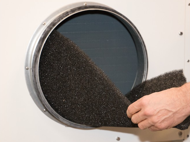 моющийся фильтр Master AC 24 моющийся фильтр у промышленного мобильного кондиционера Master AC 24