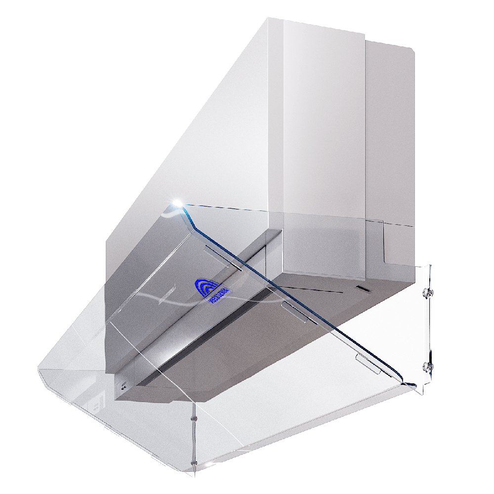 прозрачный экран для сплит-системы в офис прозрачный экран для настенного кондиционера в офис