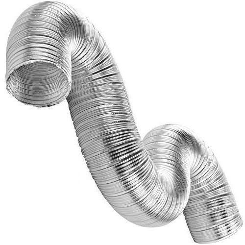 гофрированный воздуховод алюминиевый RC AL 160-2400 для вентиляции гофрированный воздуховод RC AL 160-2400 из алюминия