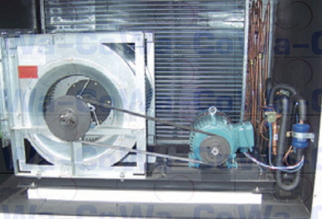 Крышный кондиционер Wa-Co с вентилятором прямого привода Крышный кондиционер руфтоп Wa-Co с вентилятором прямого привода