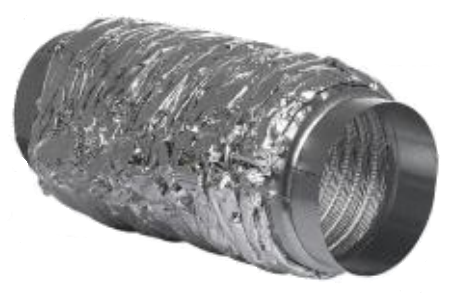 гибкий круглый шумоглушитель гибкий шумоглушитель